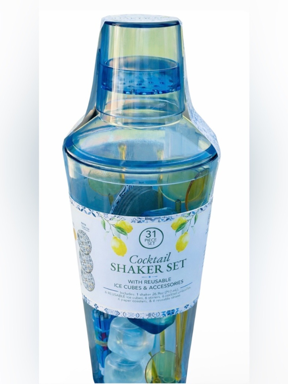 31 Pc Cocktail Shaker Set - NWT